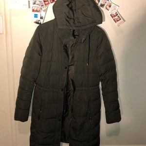 Andrew Marc Olive Green coat size medium